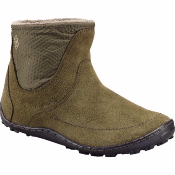 Columbia Shoes - Columbia Green Minx Nocca Slip Nylon Bootie